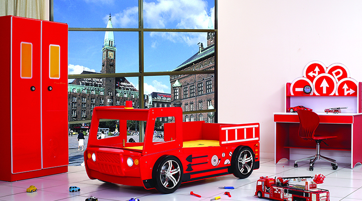 B136 Speedy Fire Engine Bed Collection